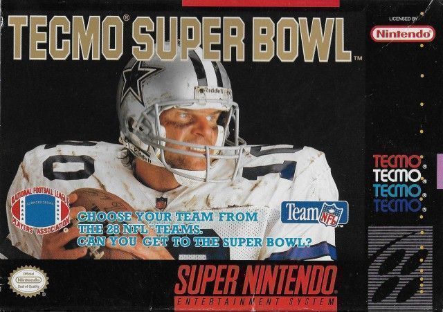 Tecmo Super Bowl (Beta) (USA) Game Cover